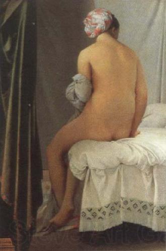 Jean-Auguste Dominique Ingres bather of valpincon